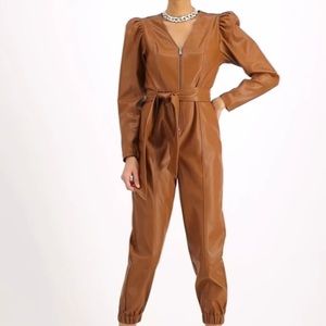 NWT CULPOS x INC LEATHER JUMPER